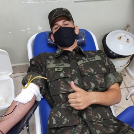 Tiro de Guerra de Medianeira realiza doação de sangue