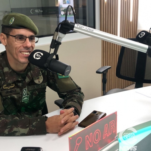 Tiro de Guerra de Medianeira realiza hoje (19) solenidade do Dia do Exército