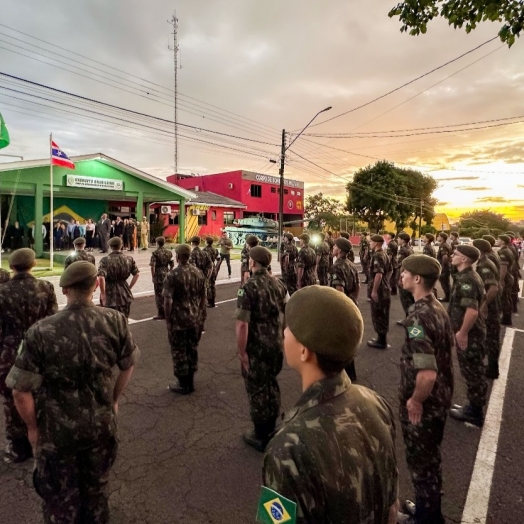 Tiro de Guerra realiza solenidade de encerramento com diplomação de Atiradores