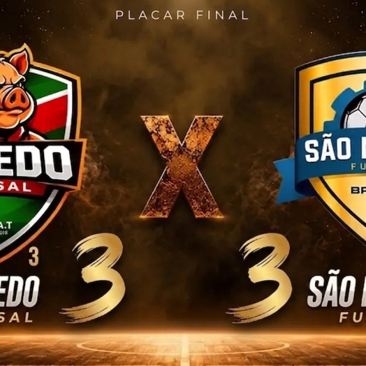 Toledo e São Miguel empatam por 3 a 3 em partida movimentada pela Série Bronze