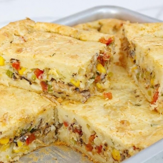 Torta de liquidificador  RÁPIDA E FÁCIL