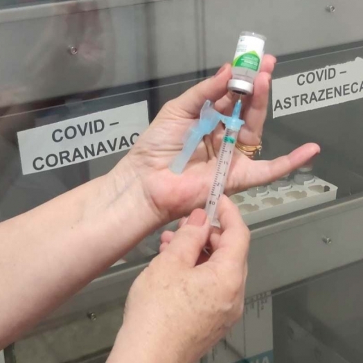 Vacinadores vão às ruas imunizar a população contra Gripe em Santa Helena