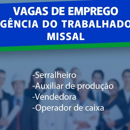 Vagas de emprego em Missal