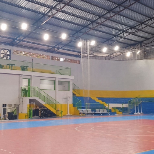 Valdir Pereira detalha melhorias no Ginásio Valter Marcon e destaca foco do São Miguel Futsal