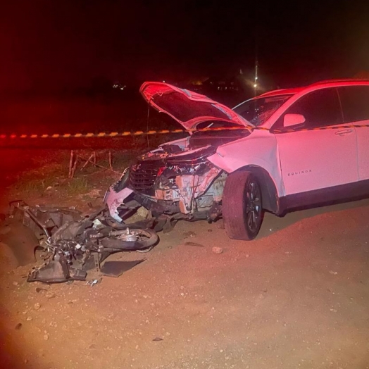 Veículo com placas de Santa Helena se envolve em acidente com vítima fatal em Itaipulândia
