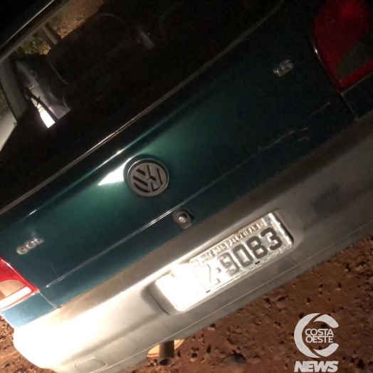 Veículo furtado em São José das Palmeiras é recuperado em poucas horas em Luz Marinas