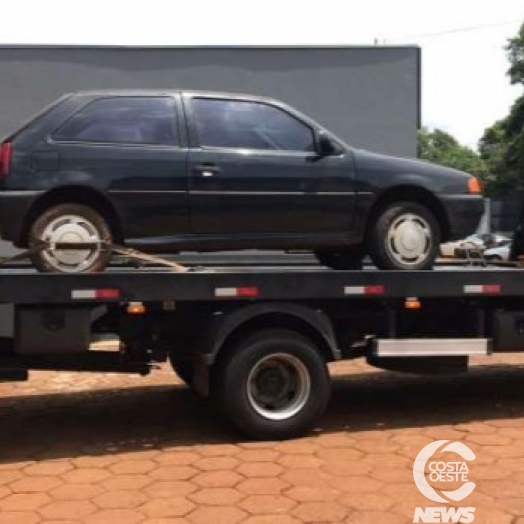 Veículo furtado em Vera Cruz do Oeste é recuperado em Cascavel
