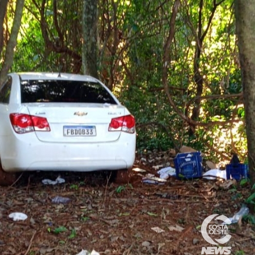 Veículo levado em assalto é recuperado pela Polícia Militar de São Miguel do Iguaçu
