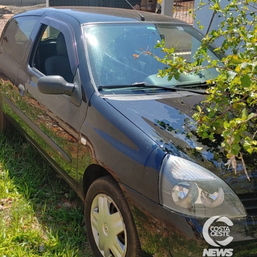 Veículo roubado em São Miguel é recuperado pela PM em Foz do Iguaçu