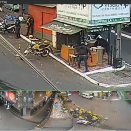 Vídeo mostra momento de assalto a cambista em Cidade do Leste