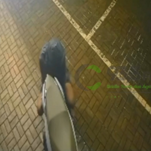 Vídeo mostra tentativa de furto durante a madrugada em Santa Helena