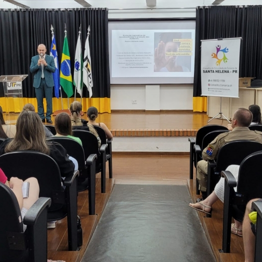 Violência contra a mulher é tema de palestra no auditório da UTFPR Santa Helena