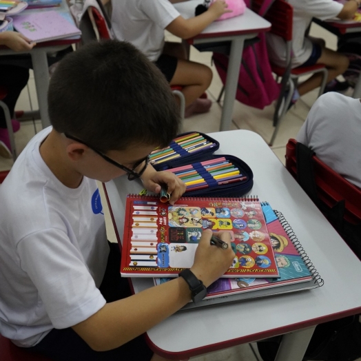 Volta às aulas na rede municipal de ensino de Santa Terezinha de Itaipu