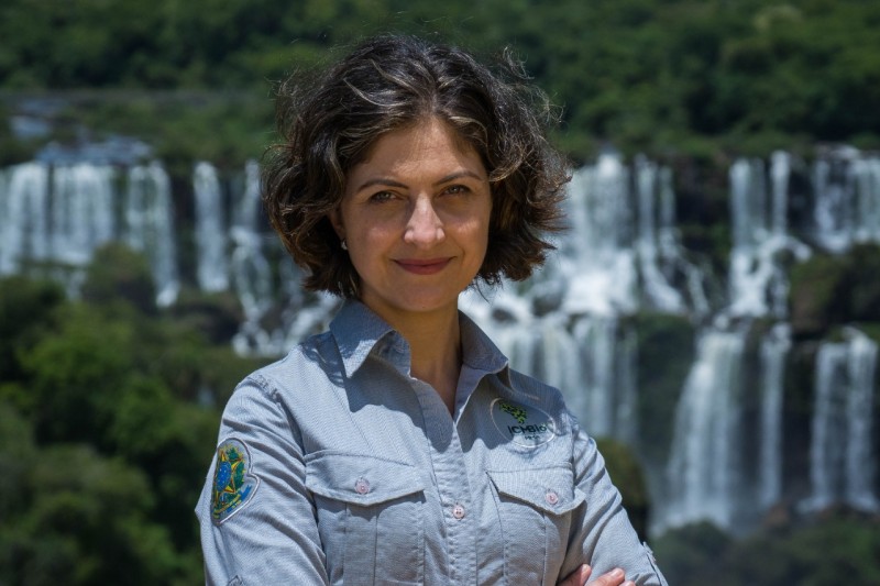 Chefe do Parque Nacional do Iguaçu, Cibele Munhoz Amato - Foto: Marcos Labanca